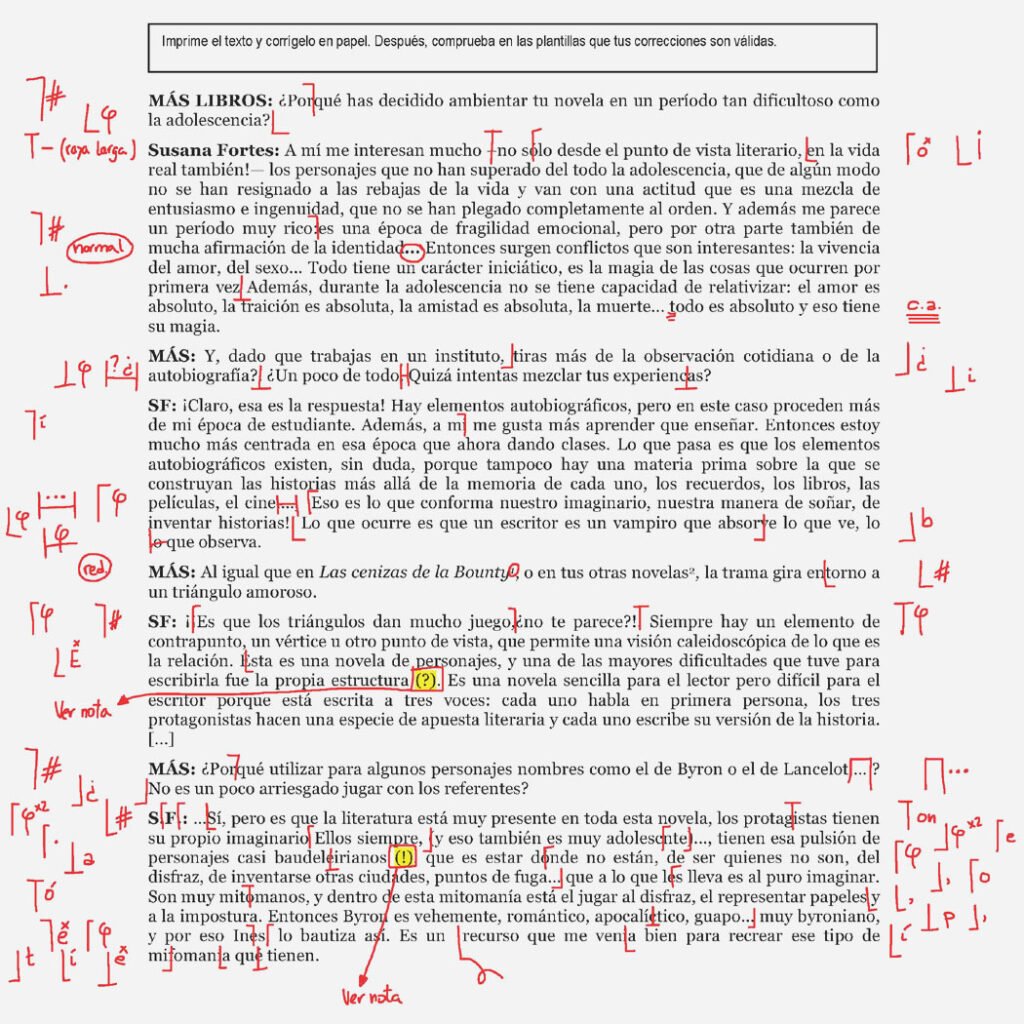 Corrección-profesional